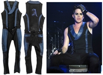 Adam Lambert Stage-Worn Two-Piece Costume -- Worn During His Glam Nation Tour